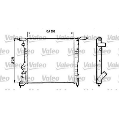 VALEO  816657 Radiateur, refroidissement du moteur