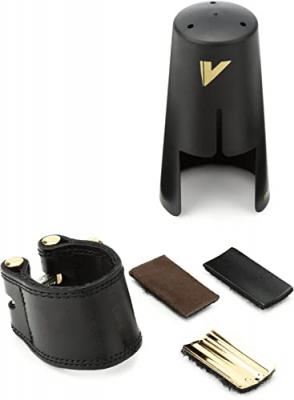 VANDOREN  Lc27p Ligature En Cuir Pour Saxophone Soprano