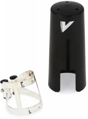 VANDOREN LC51SP - Ligature M/O argent clarinette Sib + couvre-bec plastique