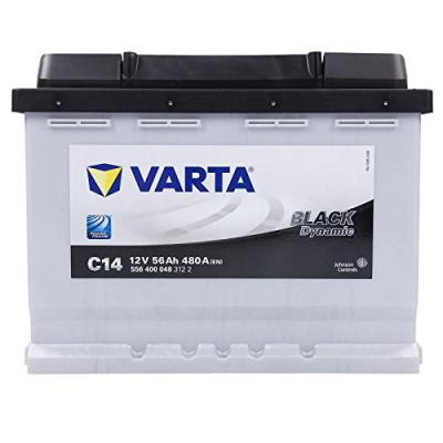 VARTA  Black Dynamic C14 Batterie Voitures, 12 V 56Ah 480 Amps (En)