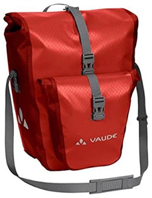 VAUDE Paire de sacoches arriere  aqua back plus lava rouge