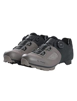 VAUDE  Unisex MTB Kuro Tech Mountainbiking-Schuh, Black/Coconut, 43 EU