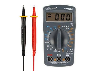 PEREL Multim&egrave;tre Num&eacute;rique - Cat Ii 500 V / Cat Iii 300 V - 10 A - 1999 Points