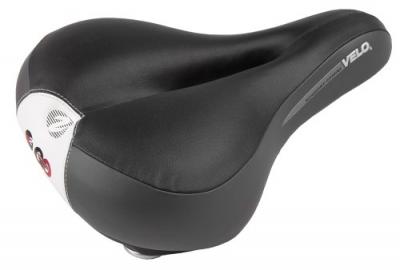 VELO  Selle Noir/Gris/Blanc 280 x 210 mm