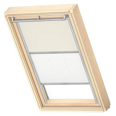 VELUX Store de fen&ecirc;tre de toit occultant et tamisant  Duo DFD M04 beige