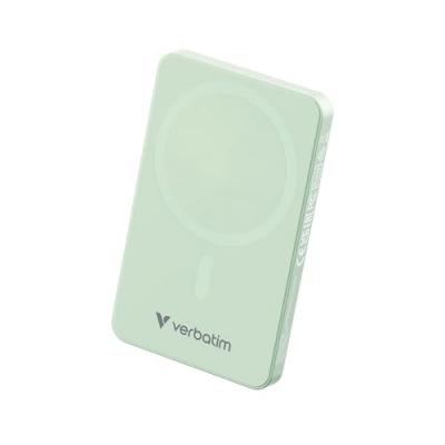 VERBATIM Chargeur sans fil  Charge 'n' Go Essentials 5000 mAh, vert
