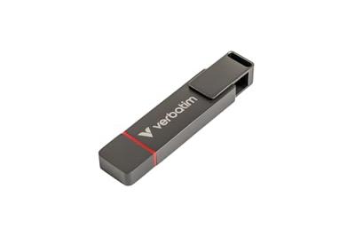 VERBATIM Cl&eacute; USB-C et USB-A  Dual QuickStick 1 To - Gris - USB 3.2