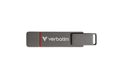 VERBATIM Cl&eacute; USB-C et USB-A  Dual QuickStick 512 Go - Gris - USB 3.2