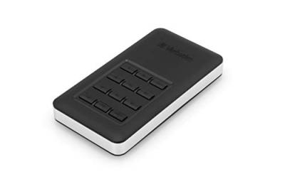 VERBATIM  store 'n' go portable ssd with keypad access 256gb