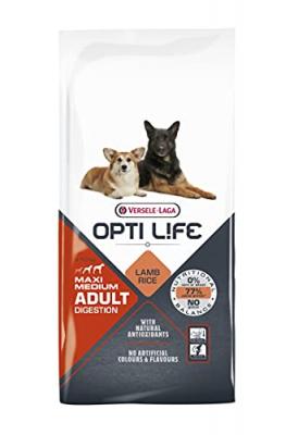 OPTI LIFE  Digestion Adult Medium & Maxi - lot % : 2 x 12,5 kg