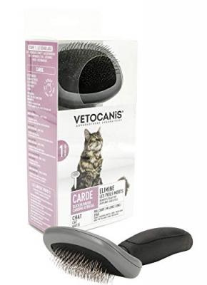 AGROBIOTHE VETOCANIS Brosse carde pour chat taille S de couleur grise