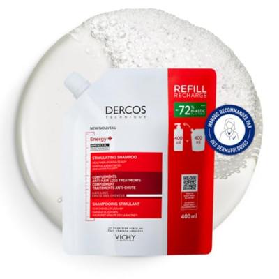 VICHY  - Dercos Shampooing stimulant anti-chute &agrave; l'Aminexil Shampoing 400 ml unisex