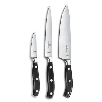VICTORINOX  7.7243.3 Ensemble de couteaux de chef forg&eacute;s - Forg&eacute;, de haute qualit&eacute;