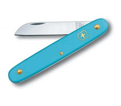 VICTORINOX  couteau de jardin bleu clair 3.9050.25b1