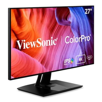 VIEWSONIC  vp2768a-4k 27"" led 4k ultra hd 6 ms noir