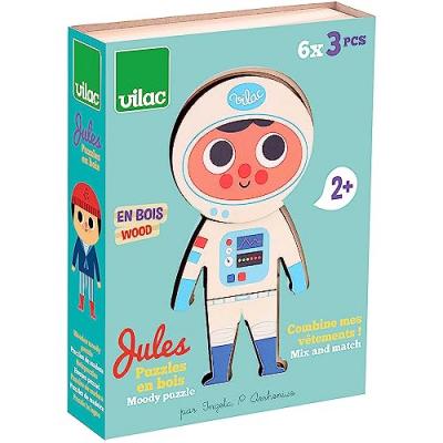 VILAC Jules a habiller puzzle en bois