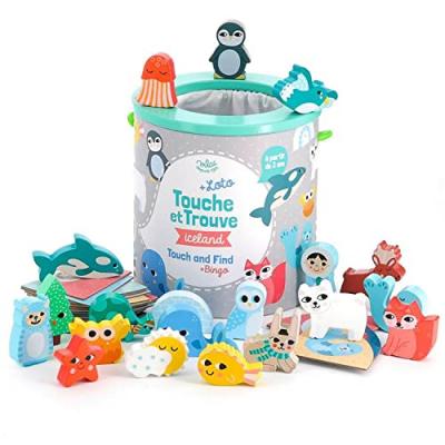  Touche et trouve Iceland Vilac x Michelle Carlslund Multicolore Vilac