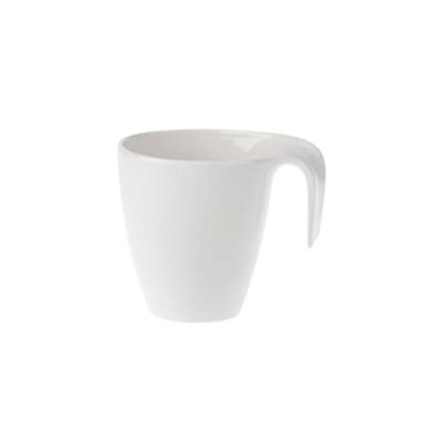 VILLEROY & BOCH Villeroy & Boch Flow Mug &agrave; caf&eacute;, 340 ml, Porcelaine Premium, Blanc