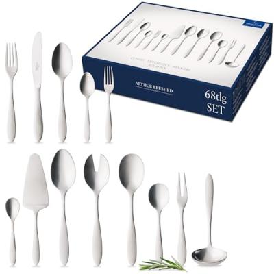 Ménagère 68 Pièces Villeroy & Boch – Inox – Service De Table Complet – Neuf