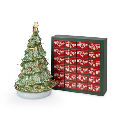 VILLEROY & BOCH Christmas Toys Memory Calendrier de l&acute;Avent 3D sapin