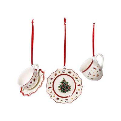 VILLEROY & BOCH Toy's Delight Decoration Ornements, ens. vaisselle, 3 pi&egrave;ces