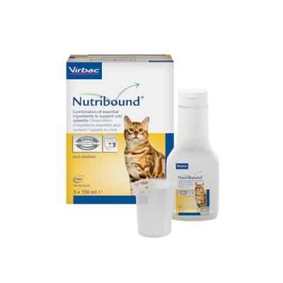 VIRBAC  Nutribound Chat Buvable 150ml 3 unit&eacute;s 