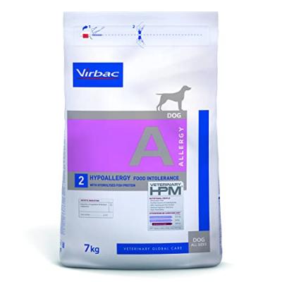 VIRBAC  Veterinary HPM Vet A2 Allergy Salmon Sac pour Chien 12 kg