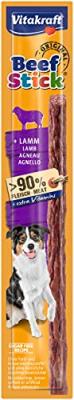 VITAKRAFT  B&acirc;ton &agrave; m&acirc;cher Beef Stick &agrave; l'agneau - Chien - 12 g