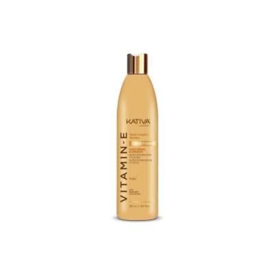 KATIVA  Apr&egrave;s-shampooing &agrave; la vitamine E avec biotine et bambou 550 ml