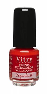 VITRY  Vernis &agrave; Ongles N&deg;132 Coquelicot 4ml