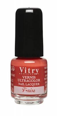 VITRY  vernis &agrave; ongles 4ml fraise