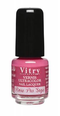 VITRY  Mini Vernis &agrave; Ongles Rose Pas Sage