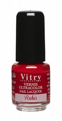 VITRY  Vernis &agrave; Ongles N&deg;106 Rubis 4ml