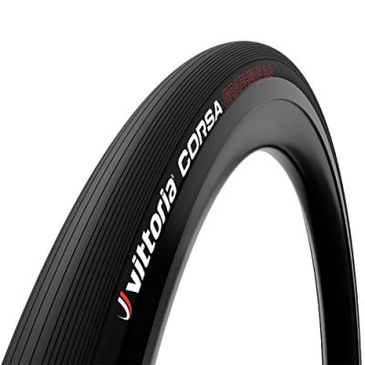 VITTORIA Pneu 700X28C Corsa GRAPHENE2.0 Noir Adulte Unisexe, Taille Unique