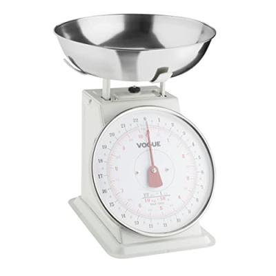 WEIGHSTATION Vogue &Eacute;chelle de cuisine Bol Top 10kg/22lbs - Grad. 50g/1oz