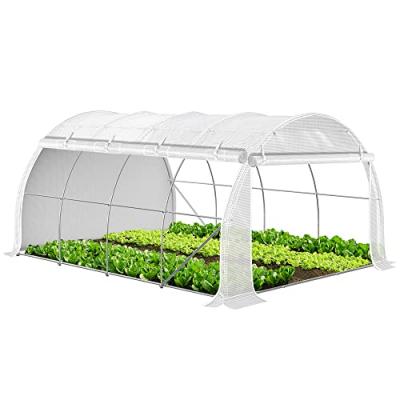 VOUNOT  Serre de jardin Toute Saison 12m2 avec portes laterales