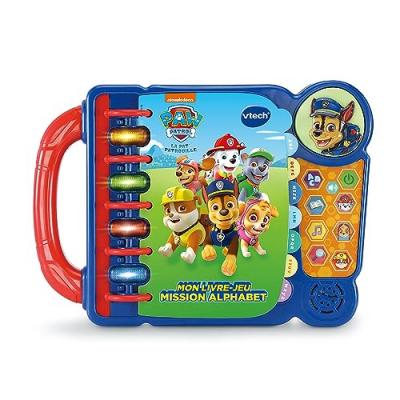 VTECH Mon livre-jeu  Paw Patrol Pat&rsquo;Patrouille Mission Alphabet