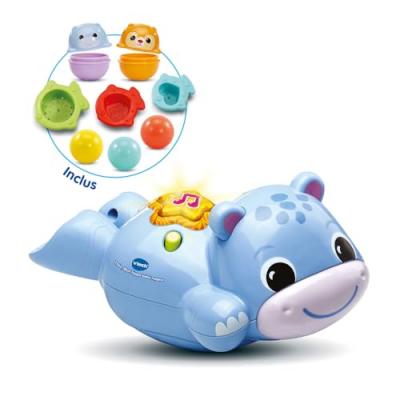 VTECH BABY Jeu d'&eacute;veil  Th&eacute;o Mon hippo b&eacute;b&eacute; nageur