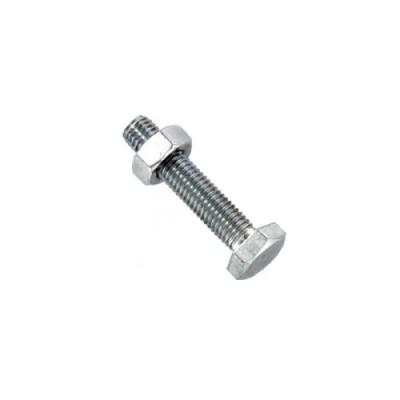 VYNEX Boulon Hexagonale En Acier Zingu&eacute; De 6x60 Et De Coque 4