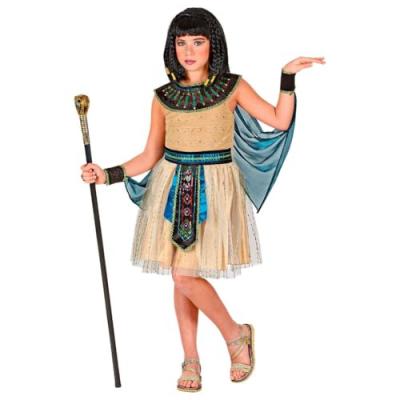 WIDMANN D&eacute;guisement Robe Reine &Eacute;gyptienne Fille - Taille: 4-5 Ans (116 Cm)