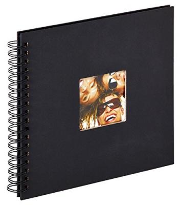 WALTHER DESIGN Walther Fun Spiral 26x25 Cm 40 Pages Photo Album Noir