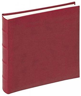 WALTHER  Classic 26x25 Cm 60 Pages Bookbound Photo Album Rouge