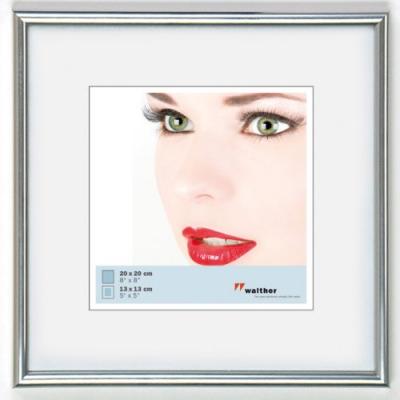 WALTHER , galeria, cadre en plastique, ks220h, 20x20 cm, argent
