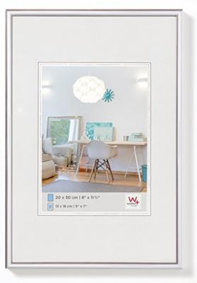 WALTHER+ DESIGN Walther New Lifestyle 10x15 Cm Resin Photo Frame Argent&eacute;