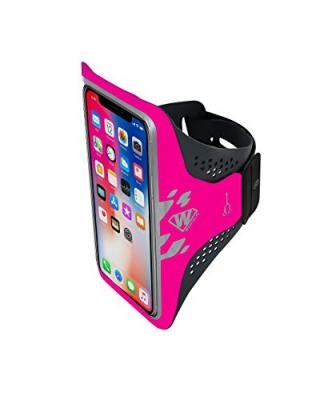 WANTALIS Pochette de protection smartphone Fitcase m rse brassard Rose Taille : UNI r&egrave;f : 28127