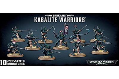 GAMES WORKSHOP Warhammer 40K - Dark Eldar Kabalite Warriors