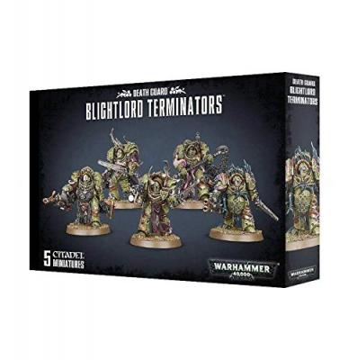  Warhammer 40K - Death Guard Blightlord Terminators