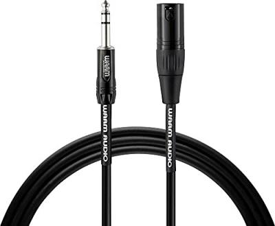  Warm Audio Pro Series c&acirc;ble XLR m&acirc;le vers jack TRS m&acirc;le &mdash; 0,91 m