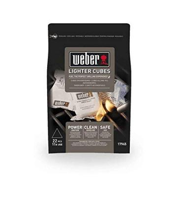 WEBER Allume feu  de 22 cubes allume-feux blancs Multicolore 