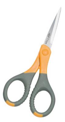 WEDO  ciseaux titan plus pointu longueur155 mm gris/jaune 9856